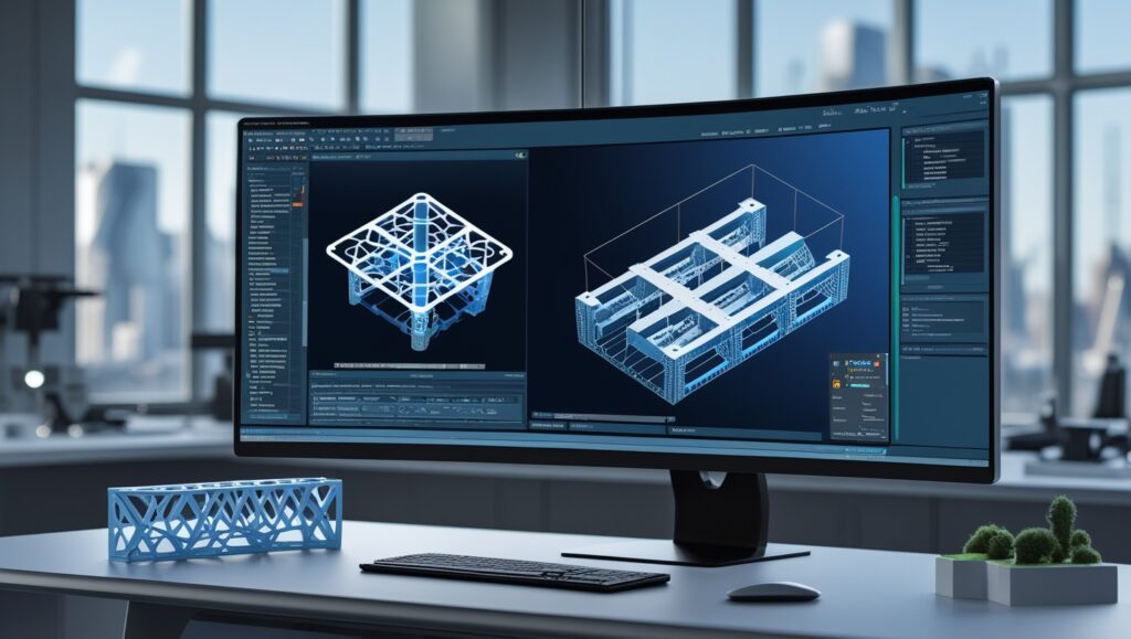 Topology optimization in sustainable industrial design