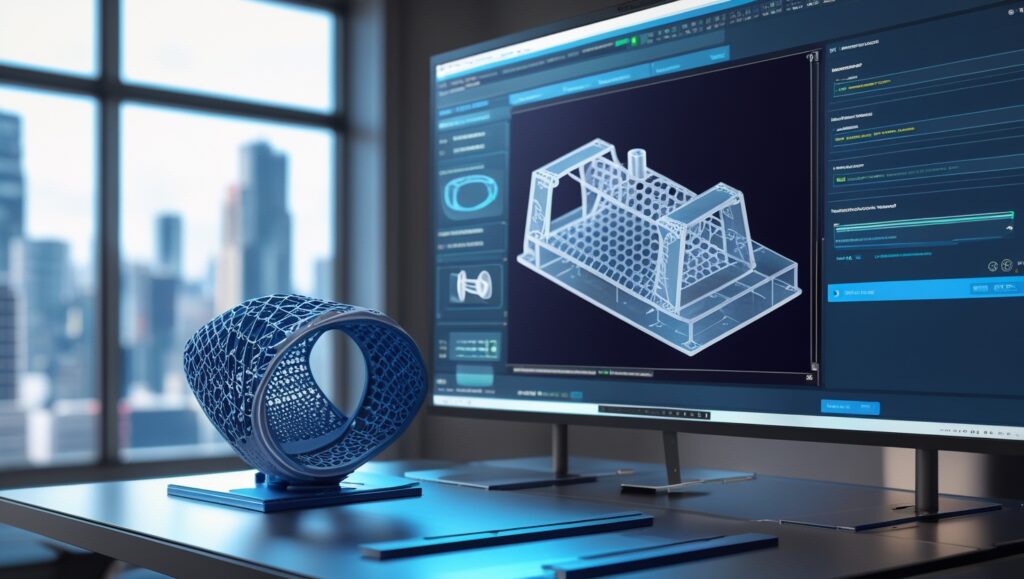 Topology optimization in sustainable industrial design