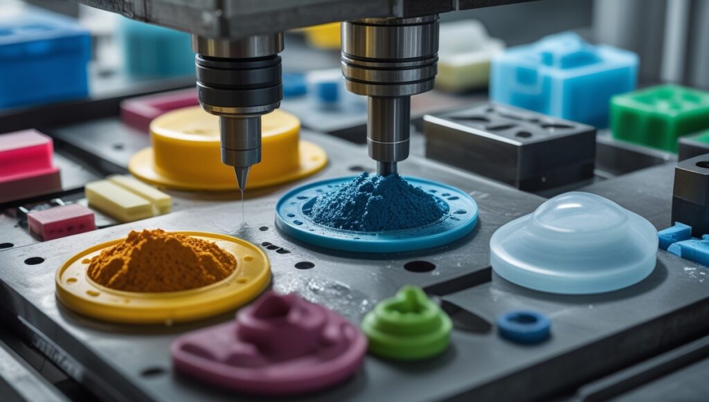 types of injection moulding