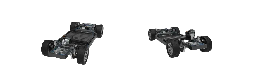 Electric truck skateboard platform designed for urban mobility in the USA
