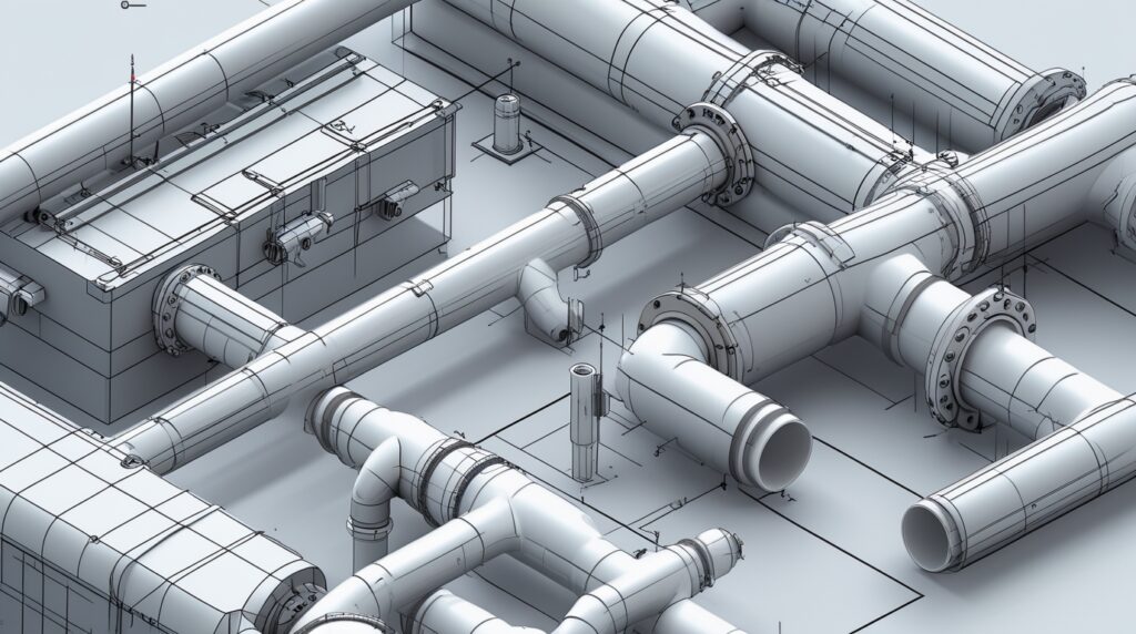 Isometric vs Orthographic Pipe Drawings