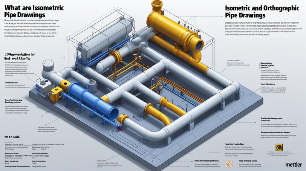 Isometric vs Orthographic Pipe Drawings