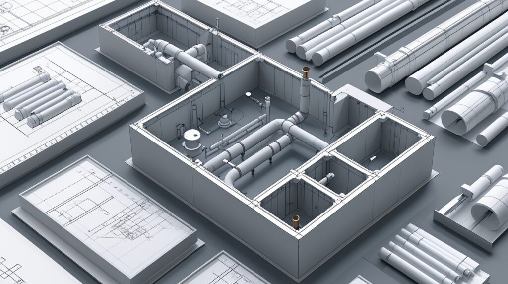 Isometric vs Orthographic Pipe Drawings