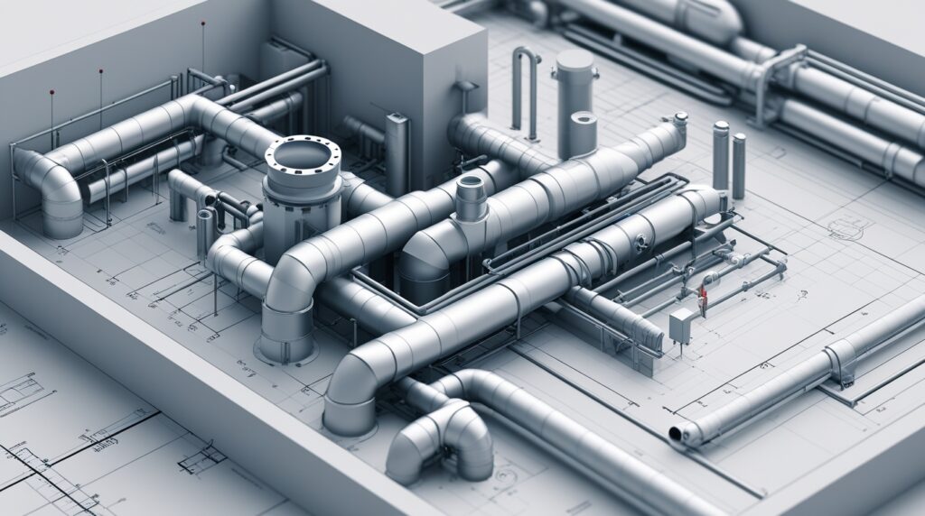 Isometric vs Orthographic Pipe Drawings