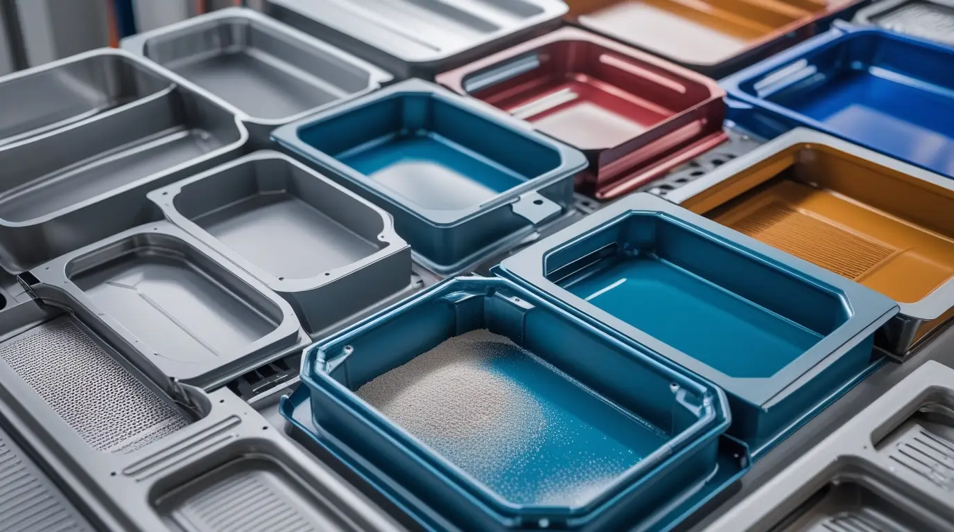 Powdercoat Finishing for Custom Metal Parts & Enclosures