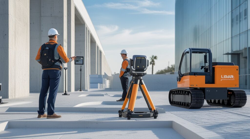 3D LiDAR Scanning for Scan to BIM